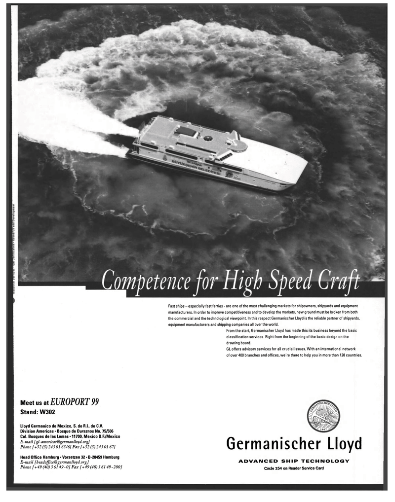 Maritime Reporter Magazine, page 89,  Nov 1999