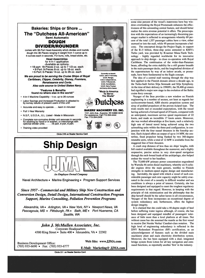 Maritime Reporter Magazine, page 32,  Dec 1999