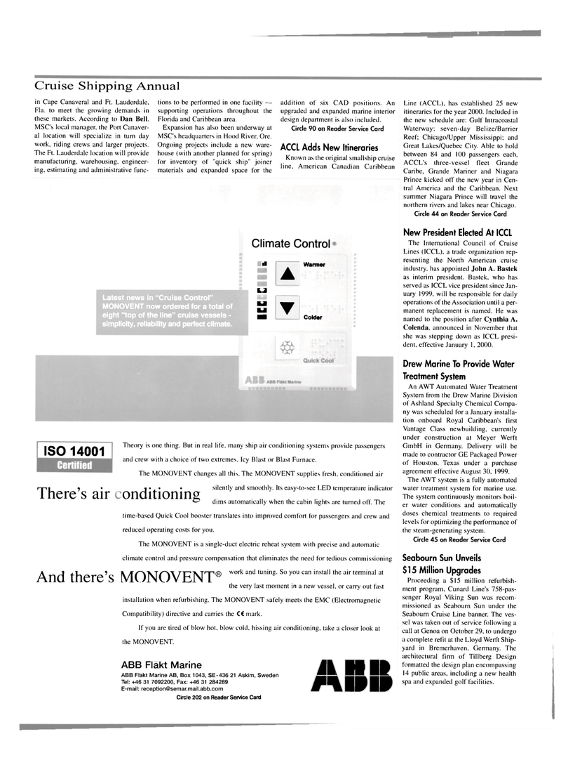 Maritime Reporter Magazine, page 28,  Feb 2000