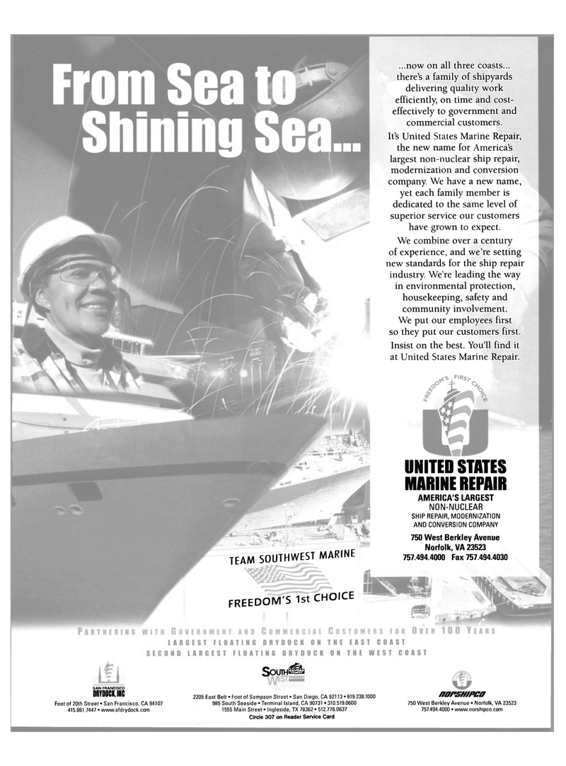 Maritime Reporter Magazine, page 41,  Feb 2000