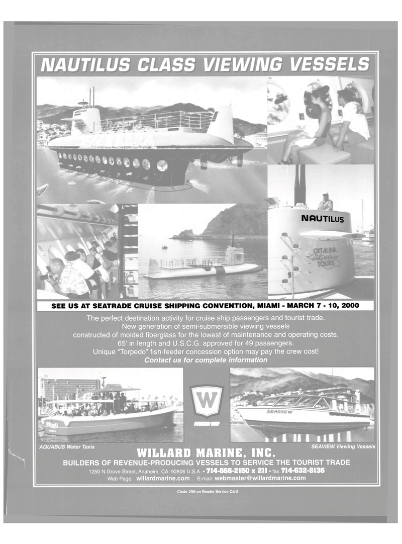 Maritime Reporter Magazine, page 59,  Feb 2000