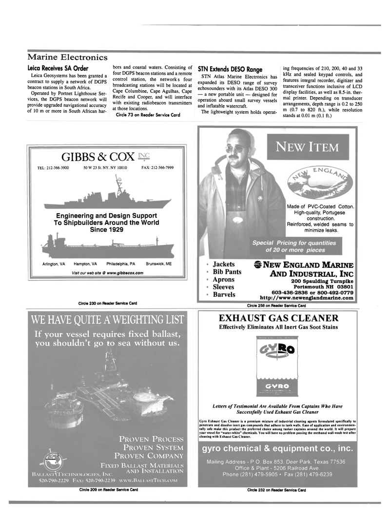 Maritime Reporter Magazine, page 46,  Mar 2000
