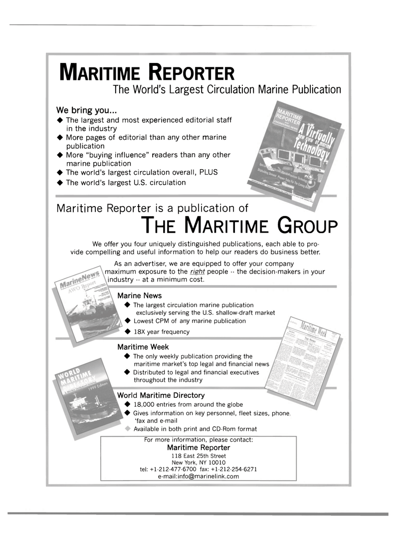 Maritime Reporter Magazine, page 64,  Mar 2000
