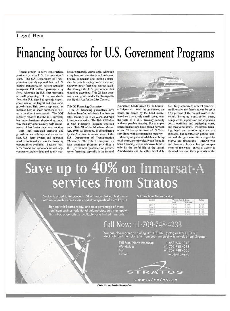 Maritime Reporter Magazine, page 14,  Apr 2000