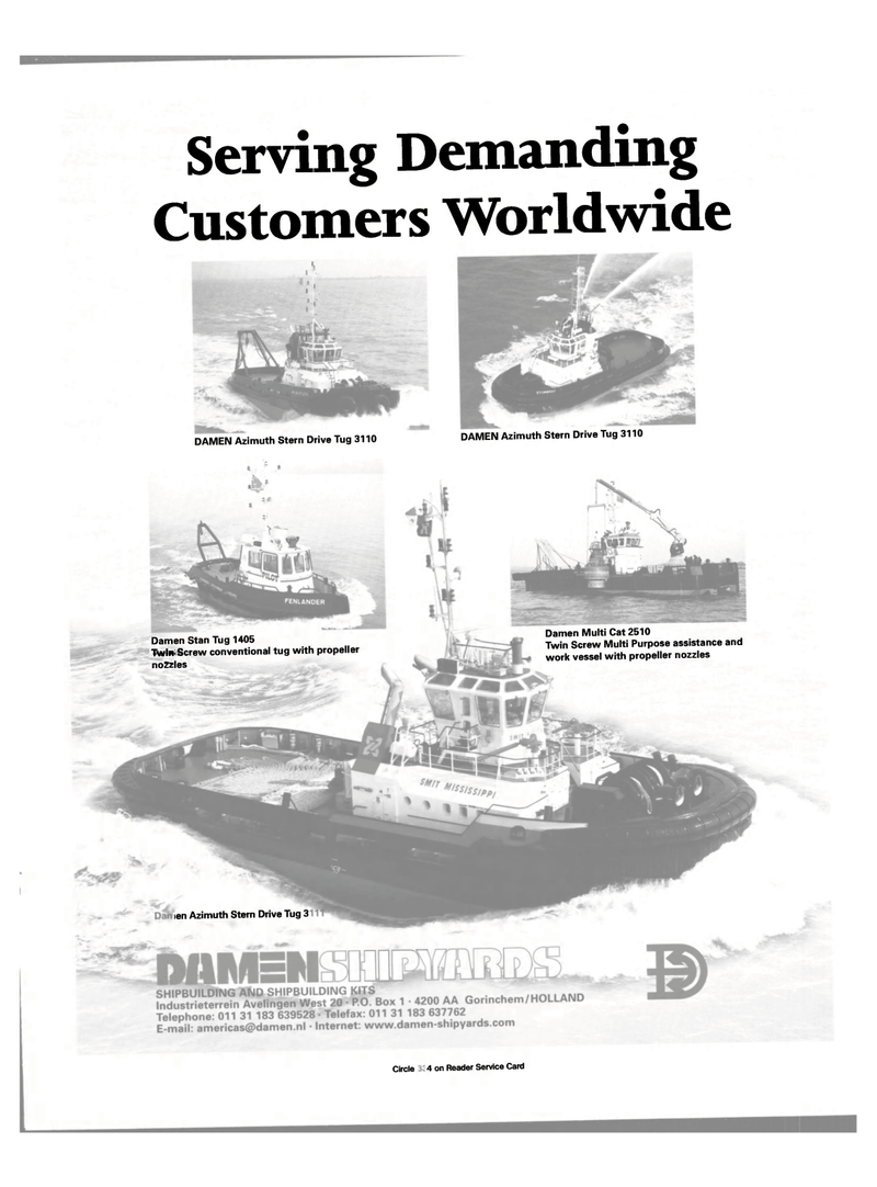 Maritime Reporter Magazine, page 49,  Apr 2000