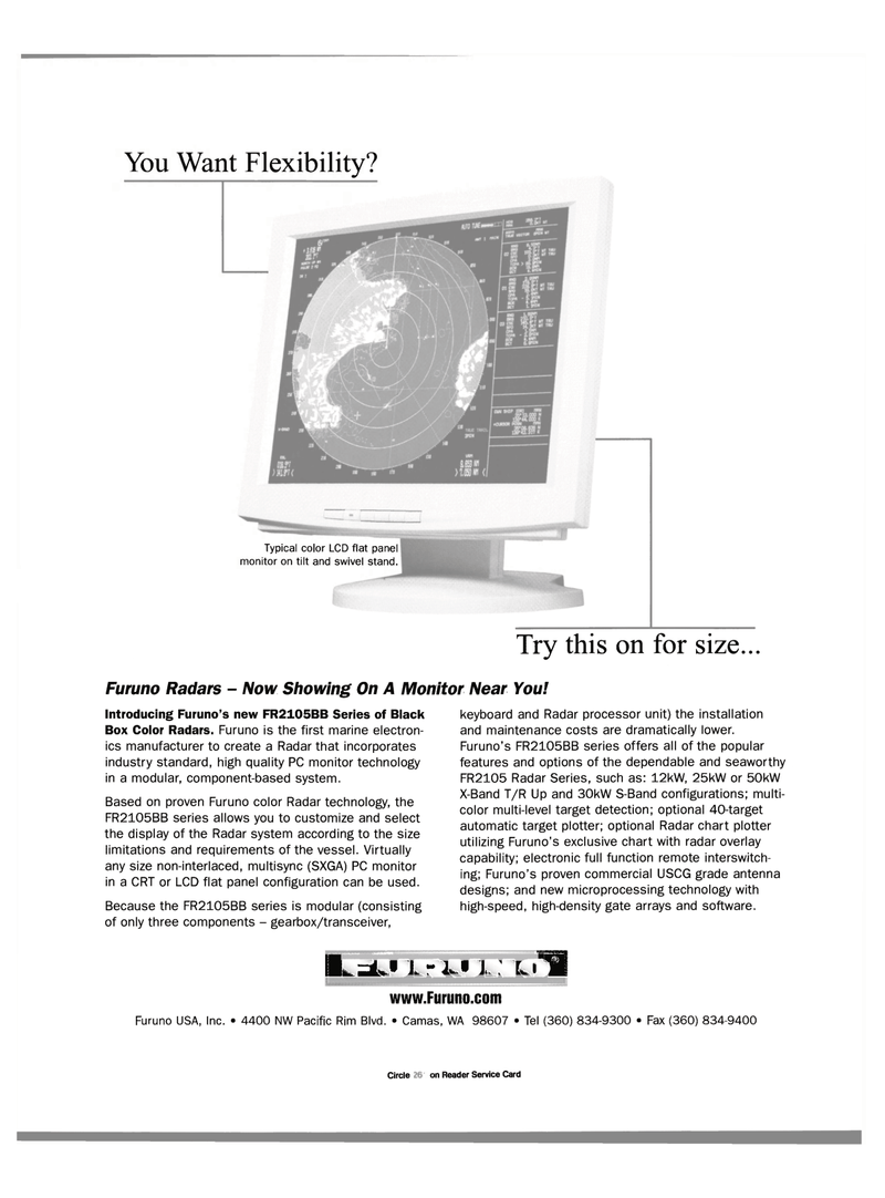 Maritime Reporter Magazine, page 17,  Jun 15, 2000