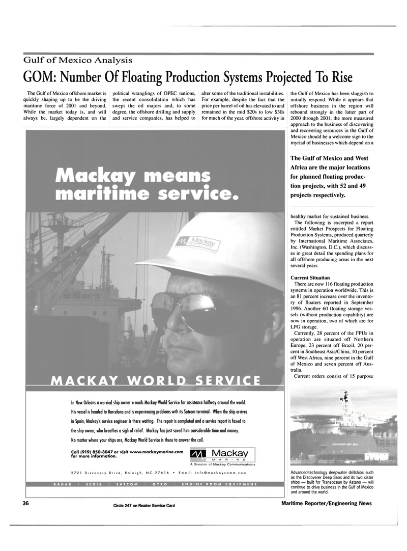 Maritime Reporter Magazine, page 36,  Jul 2000