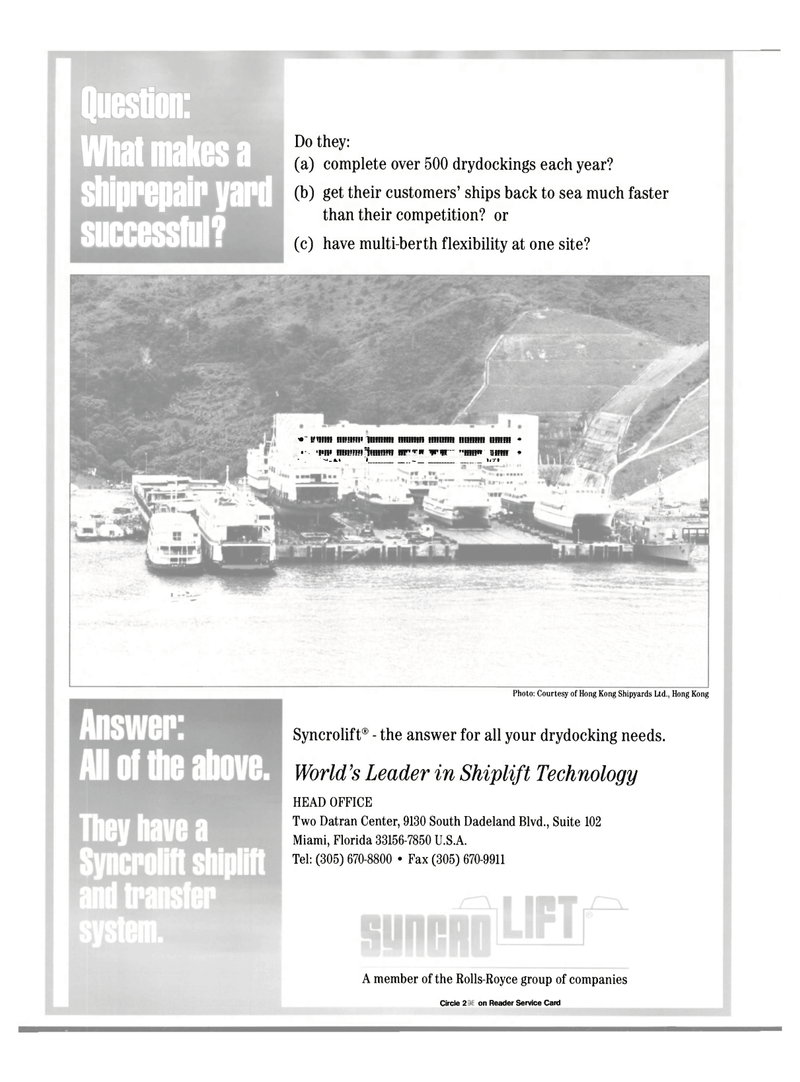 Maritime Reporter Magazine, page 36,  Aug 2000