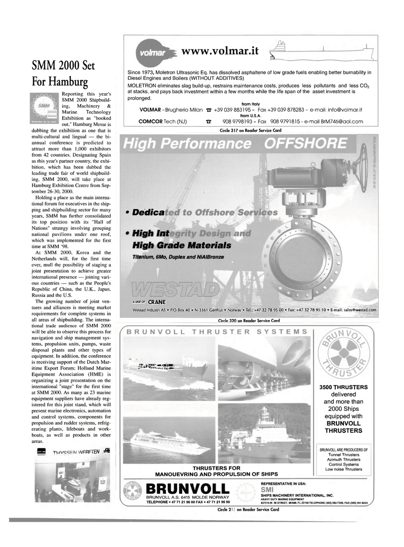 Maritime Reporter Magazine, page 51,  Sep 2000