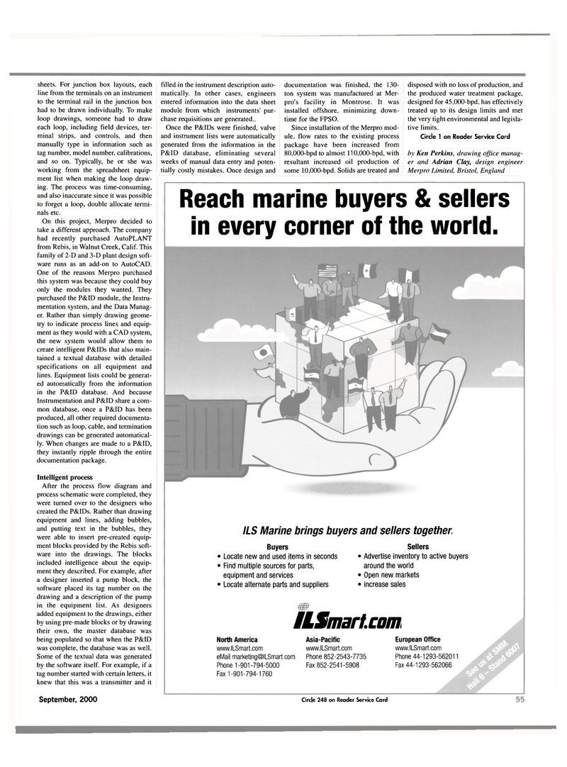 Maritime Reporter Magazine, page 57,  Sep 2000