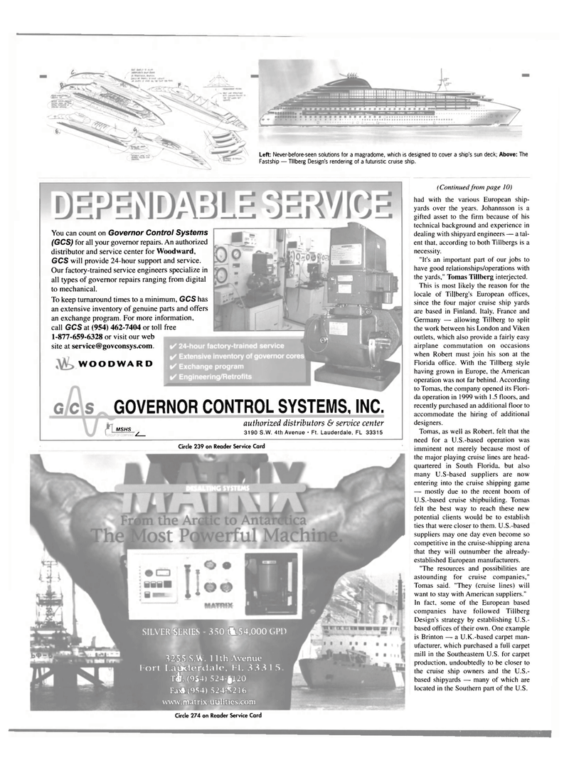 Maritime Reporter Magazine, page 58,  Sep 2000