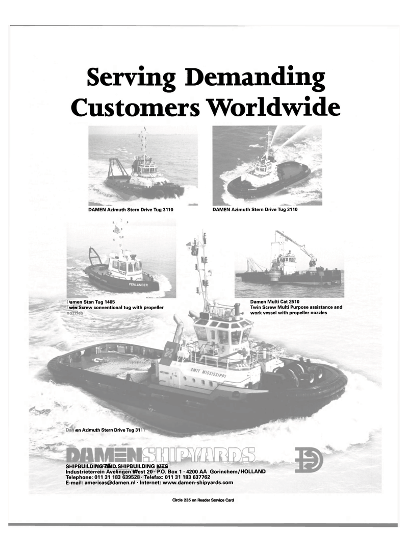 Maritime Reporter Magazine, page 27,  Nov 2000