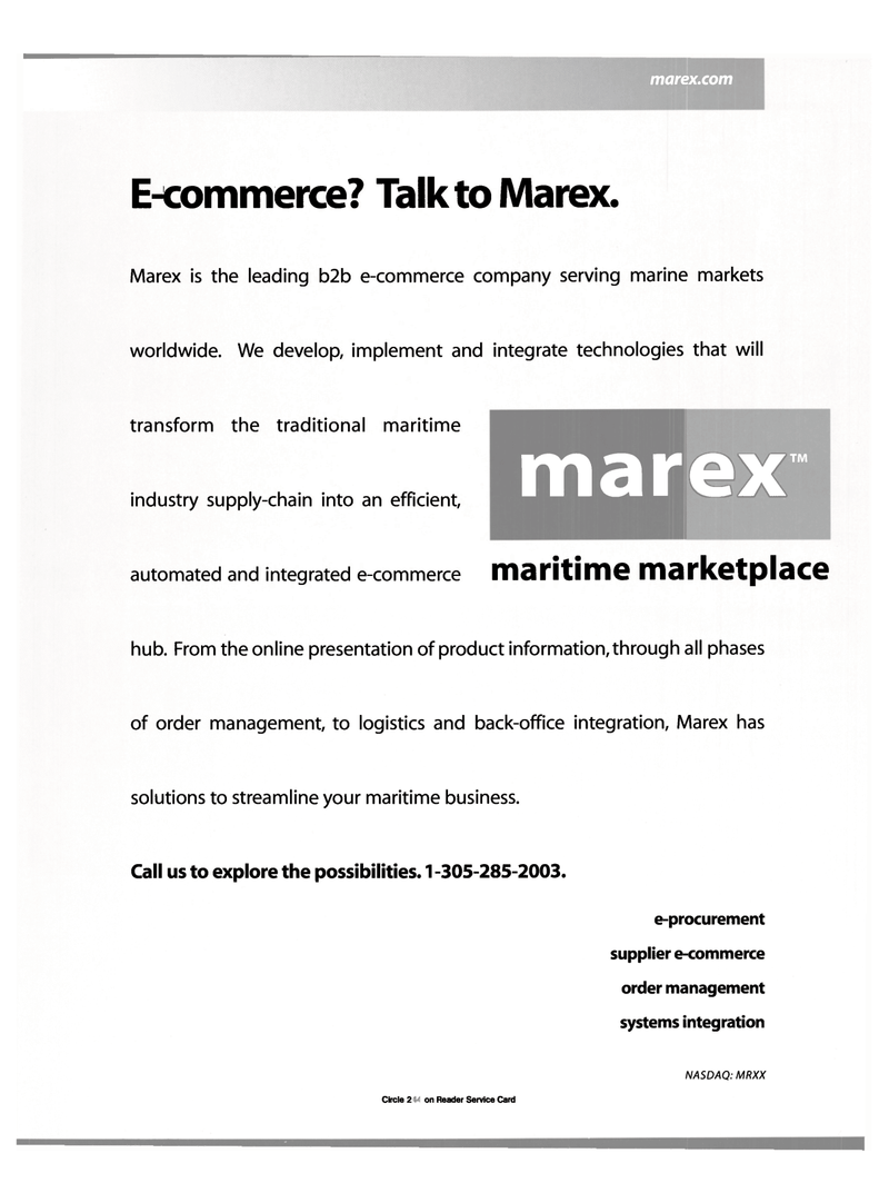 Maritime Reporter Magazine, page 4,  Dec 2000
