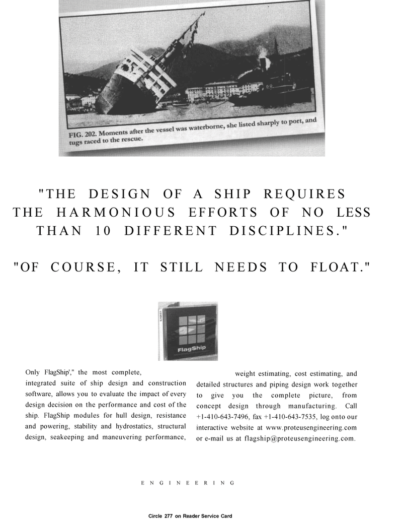 Maritime Reporter Magazine, page 39,  Jan 2001