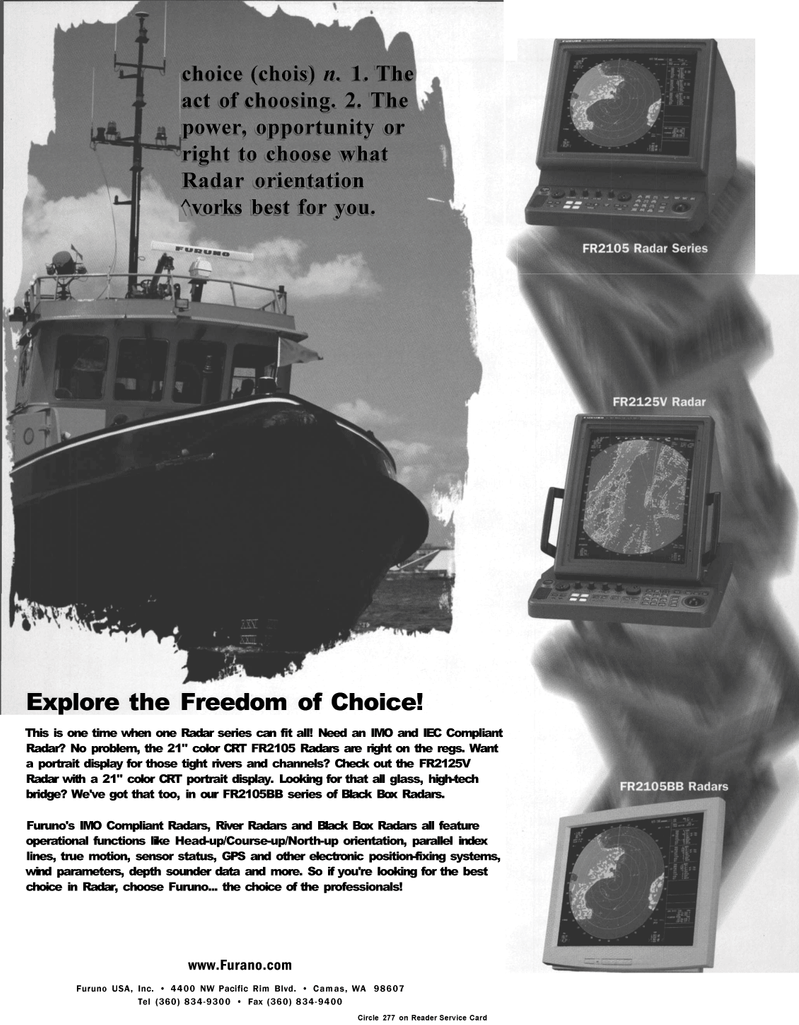 Maritime Reporter Magazine, page 5,  Jan 2001