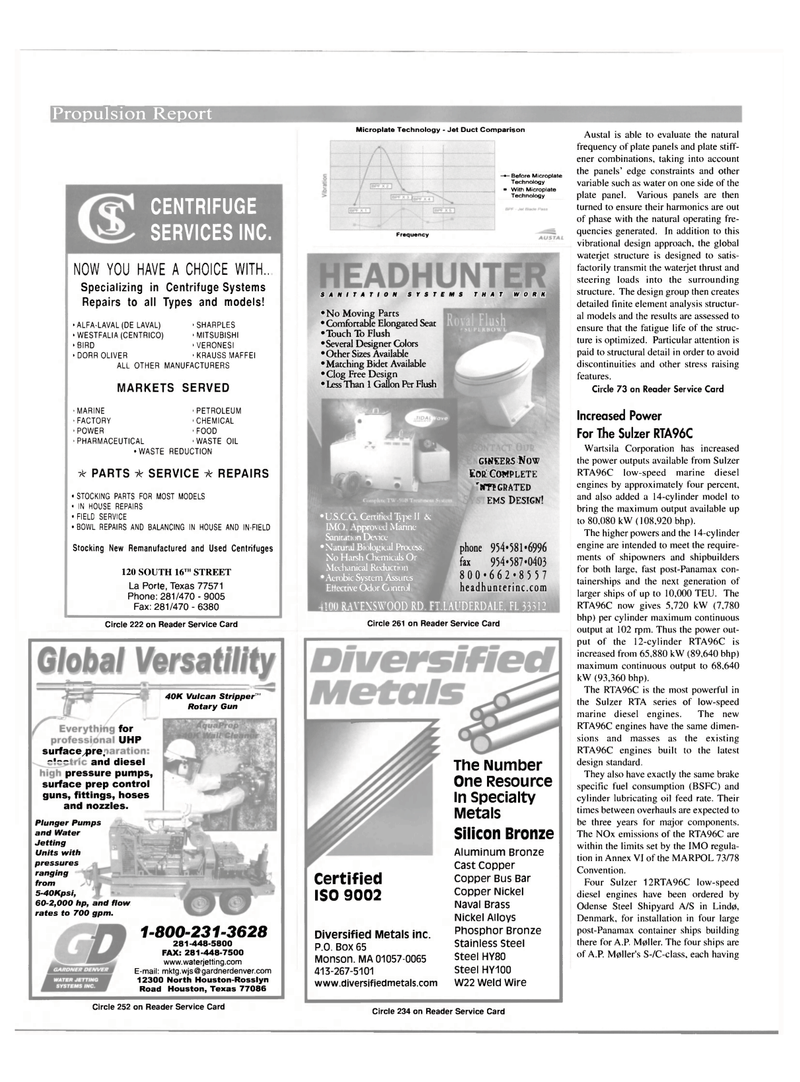 Maritime Reporter Magazine, page 56,  Apr 2001