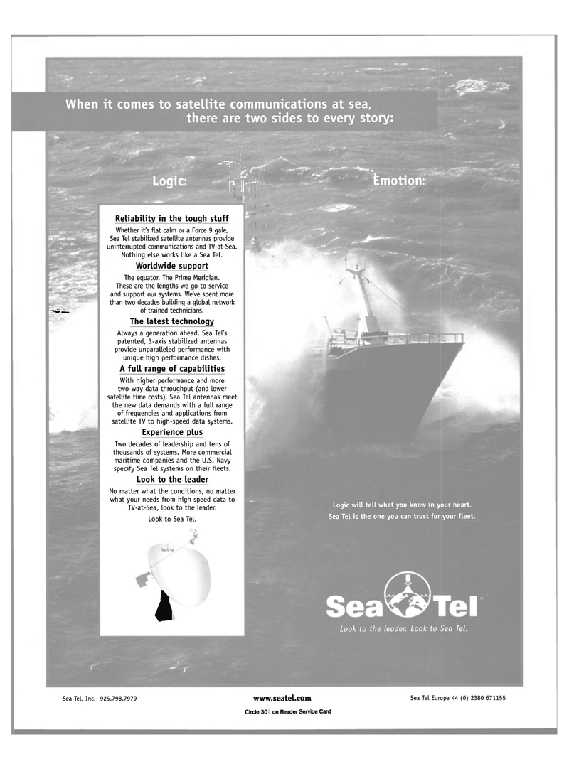 Maritime Reporter Magazine, page 57,  Apr 2001