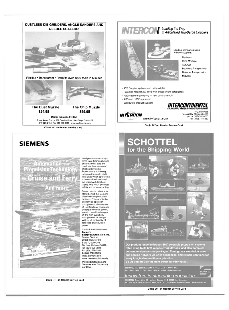 Maritime Reporter Magazine, page 59,  Apr 2001
