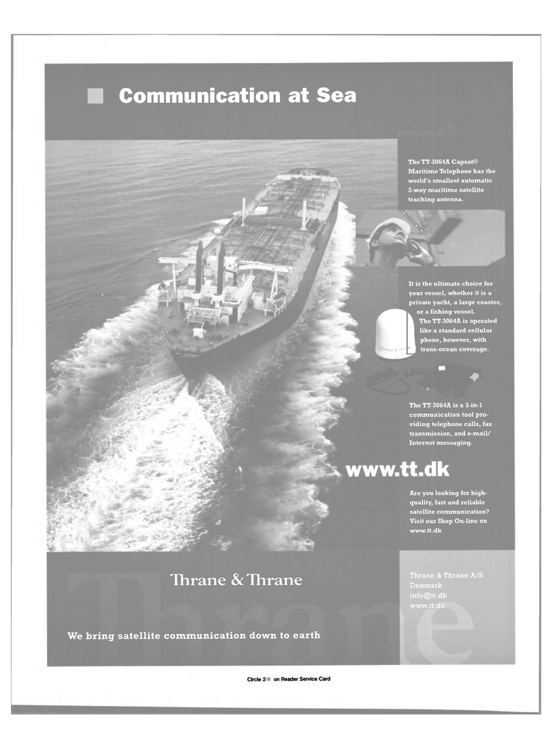 Maritime Reporter Magazine, page 19,  May 2001