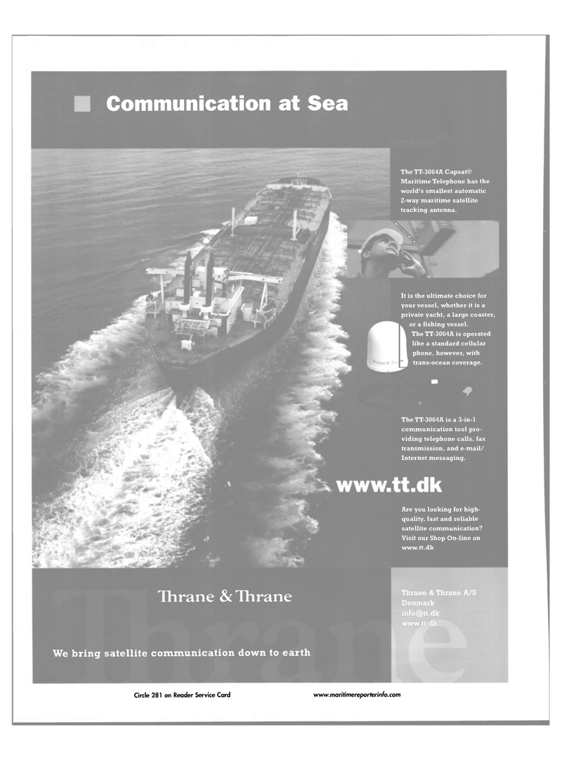 Maritime Reporter Magazine, page 46,  Jul 2001