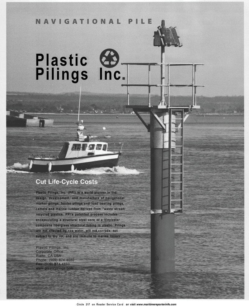 Maritime Reporter Magazine, page 23,  Sep 2001