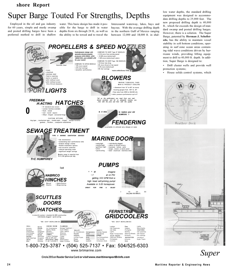 Maritime Reporter Magazine, page 24,  Sep 2001