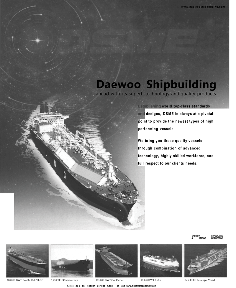 Maritime Reporter Magazine, page 5,  Dec 2001