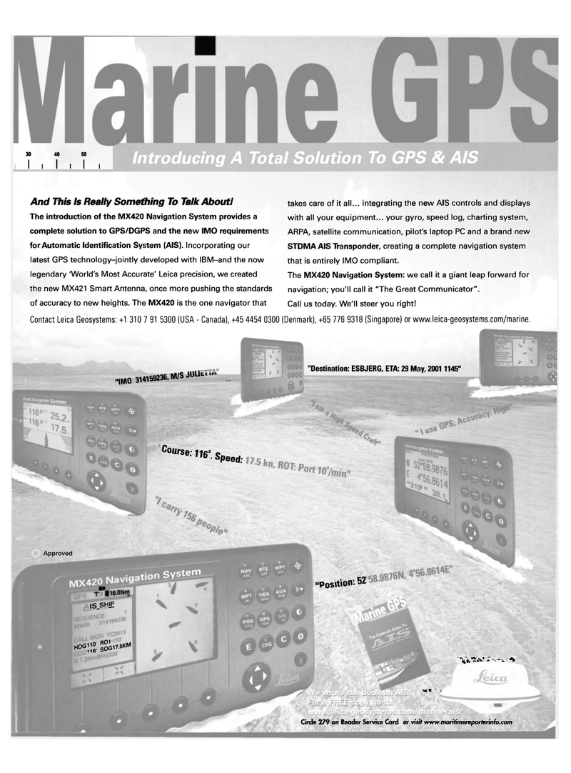 Maritime Reporter Magazine, page 6,  Jan 2002