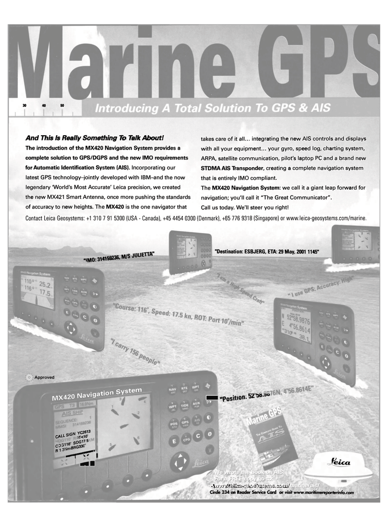 Maritime Reporter Magazine, page 3,  Mar 2002