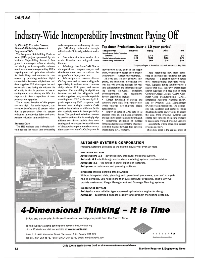 Maritime Reporter Magazine, page 12,  Jul 2002