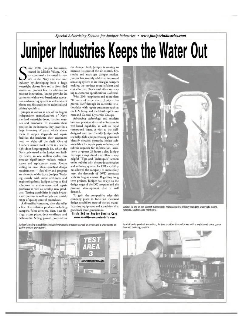 Maritime Reporter Magazine, page 17,  Jul 2002