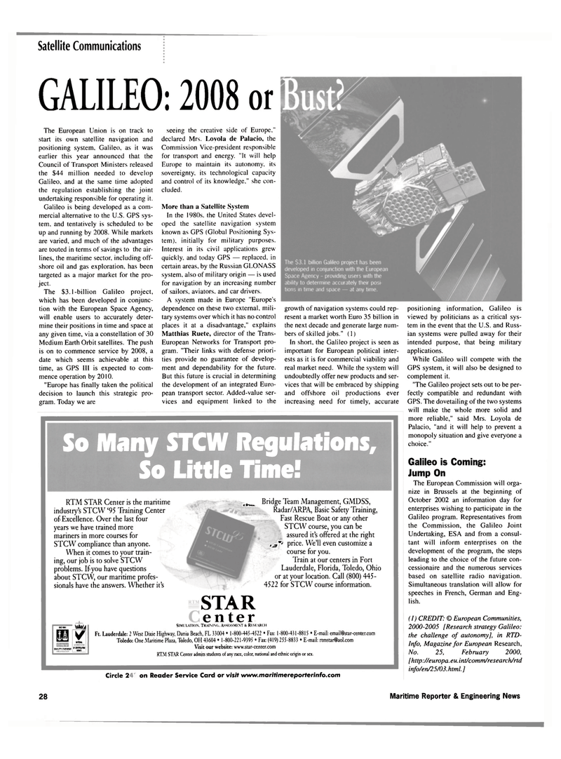 Maritime Reporter Magazine, page 28,  Jul 2002