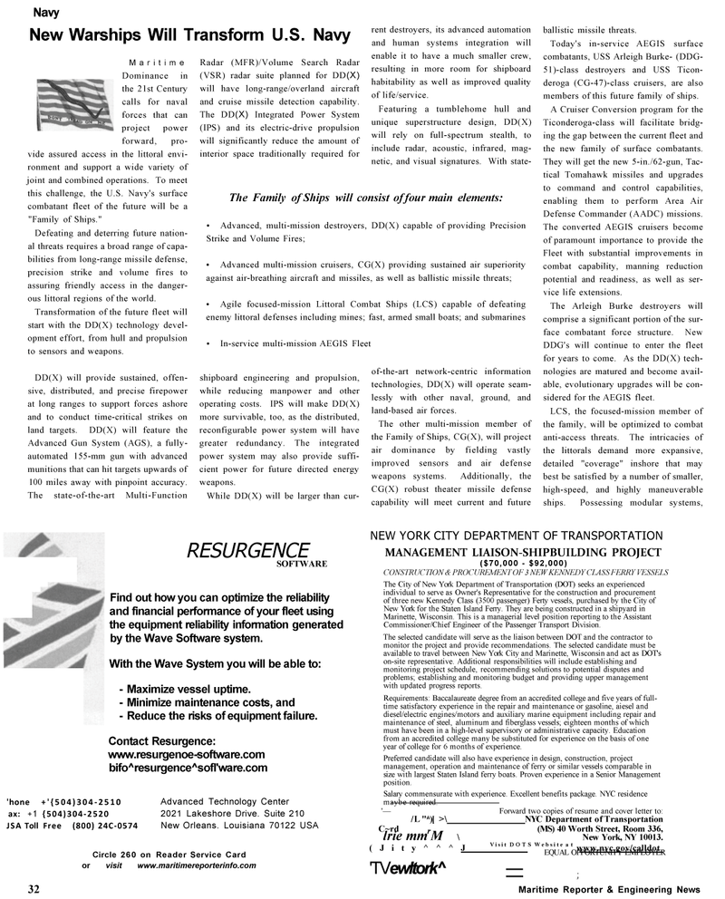 Maritime Reporter Magazine, page 32,  Oct 2002