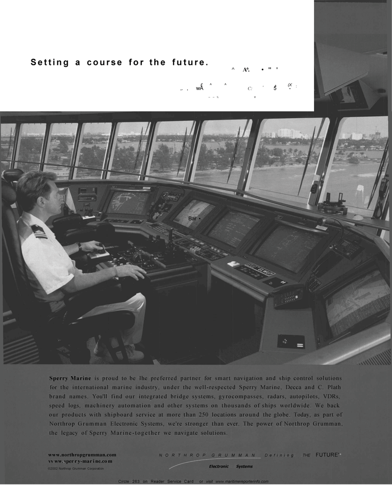 Maritime Reporter Magazine, page 5,  Oct 2002
