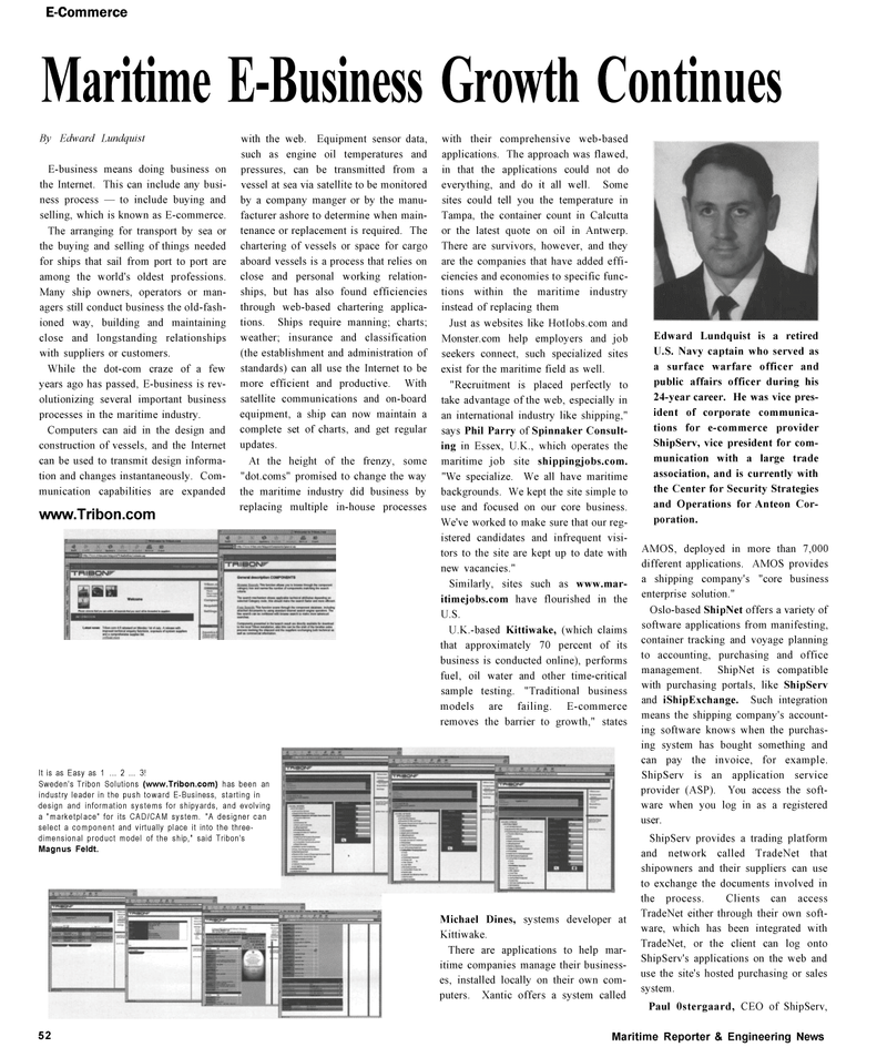 Maritime Reporter Magazine, page 52,  Nov 2002