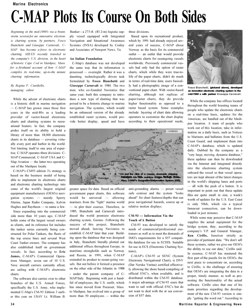 Maritime Reporter Magazine, page 34,  Dec 2002