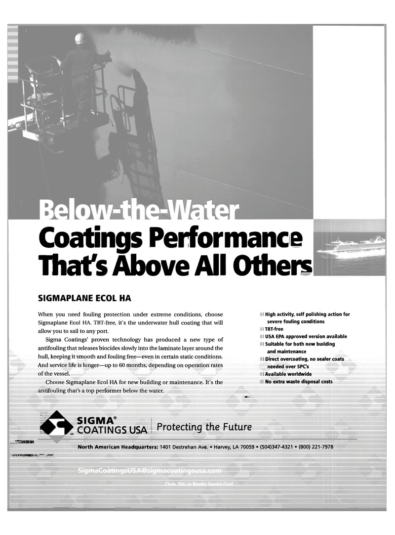 Maritime Reporter Magazine, page 13,  May 2003