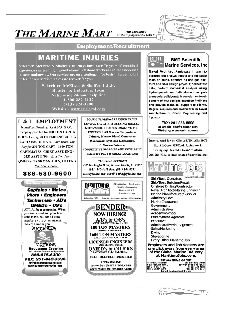 Maritime Reporter Magazine, page 68,  May 2003