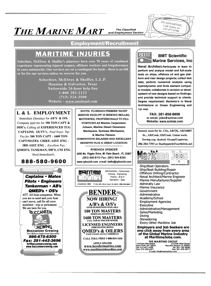 Maritime Reporter Magazine, page 70,  May 2003