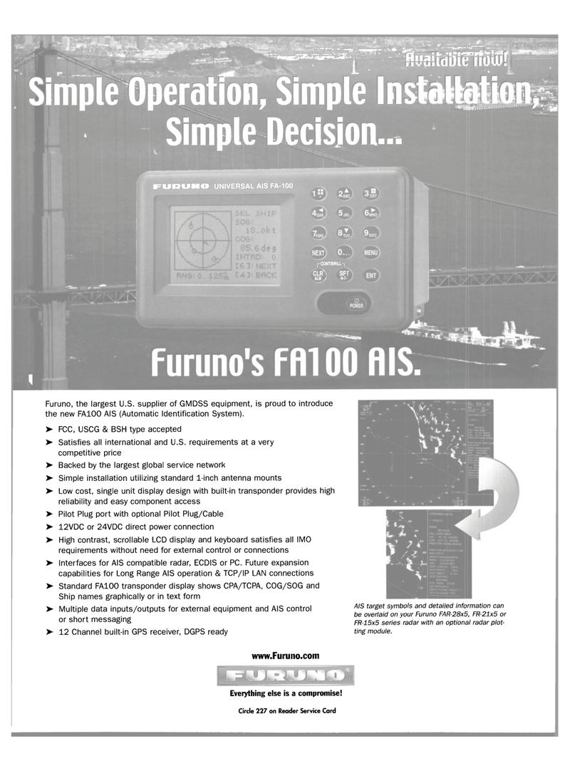 Maritime Reporter Magazine, page 7,  May 2003