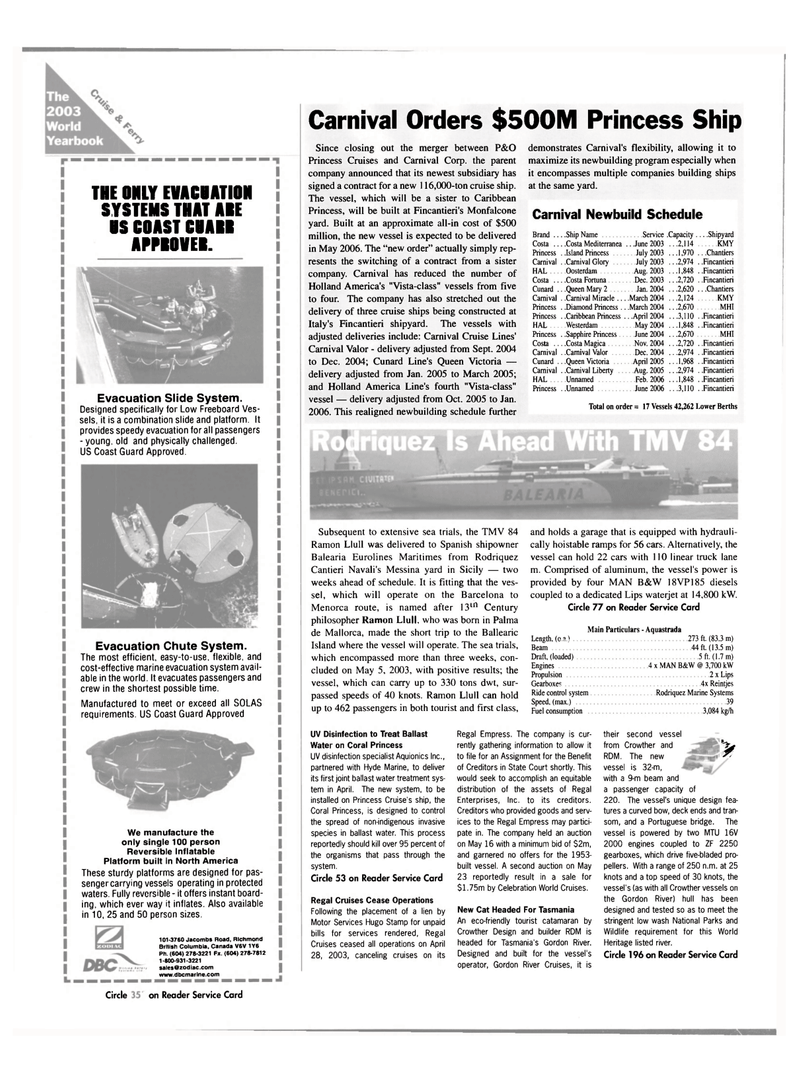 Maritime Reporter Magazine, page 56,  Jun 2003