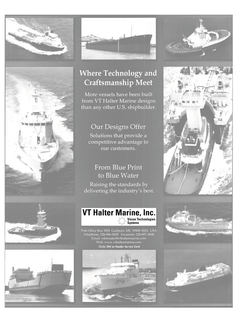 Maritime Reporter Magazine, page 5,  Nov 2003