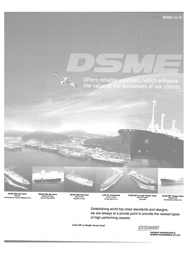 Maritime Reporter Magazine, page 29,  Dec 2003