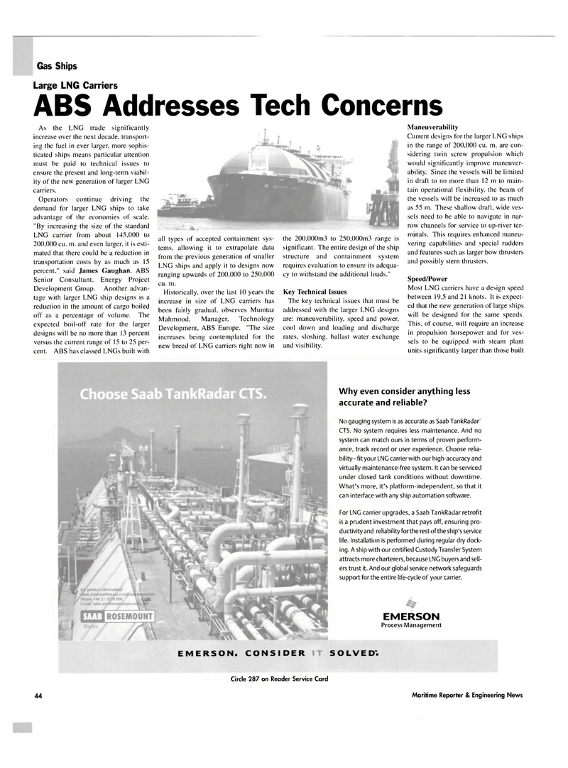 Maritime Reporter Magazine, page 46,  Apr 2004