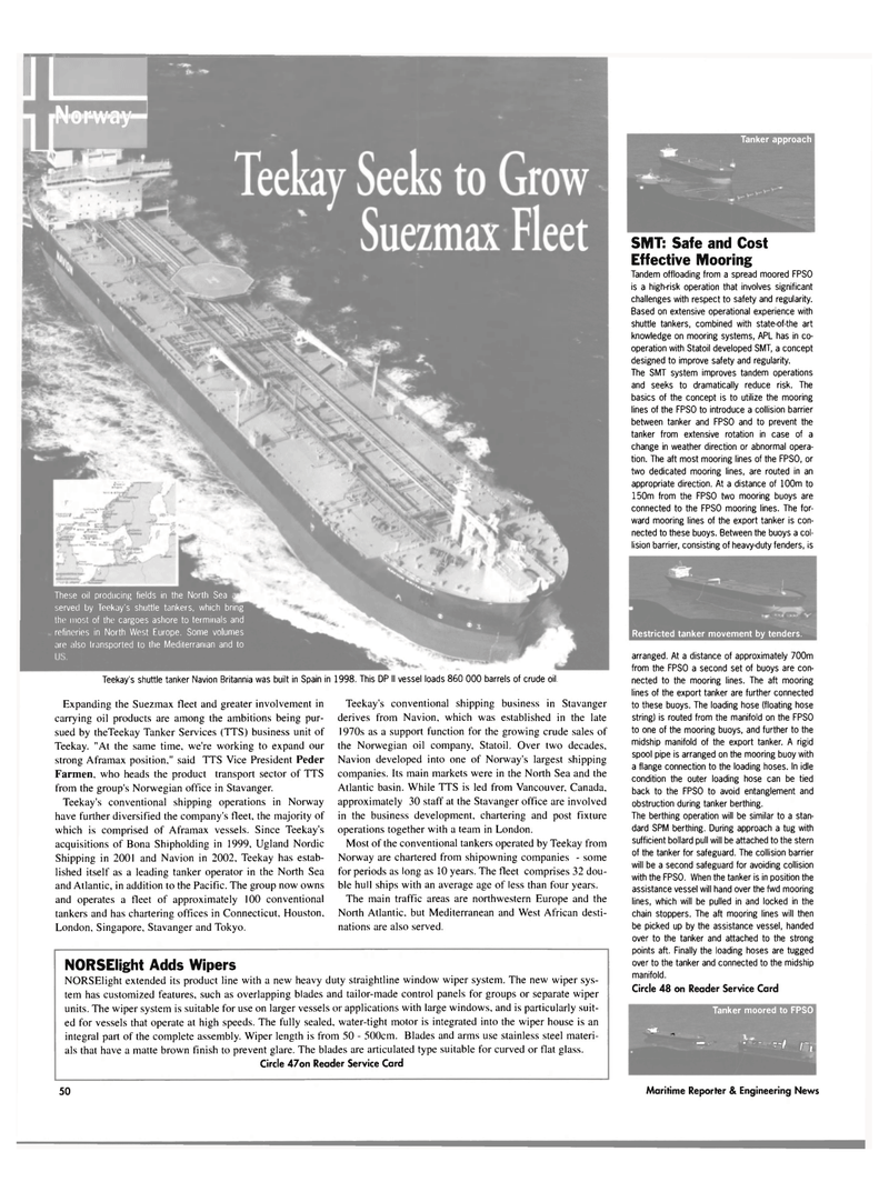 Maritime Reporter Magazine, page 54,  Apr 2004