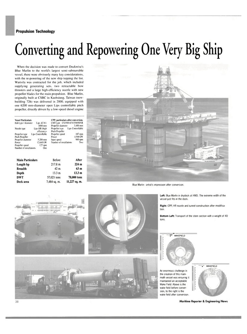 Maritime Reporter Magazine, page 42,  May 2004