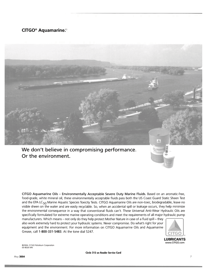 Maritime Reporter Magazine, page 7,  May 2004