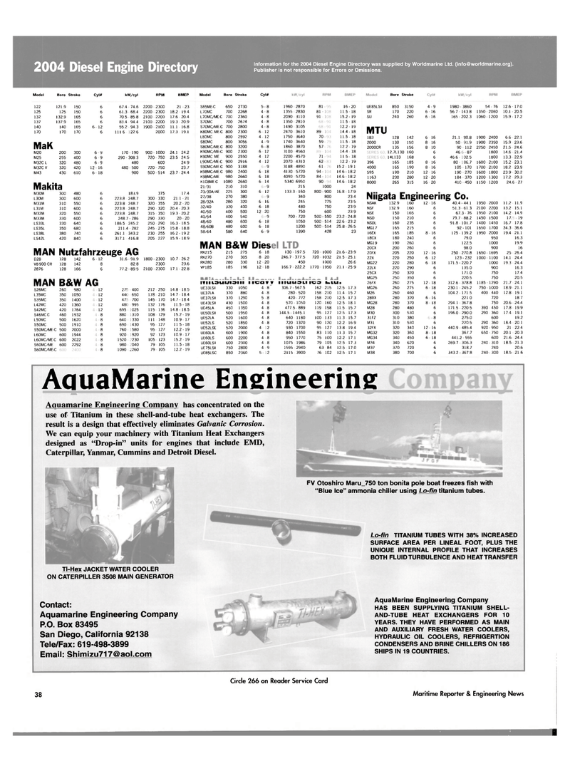 Maritime Reporter Magazine, page 38,  Jul 2004