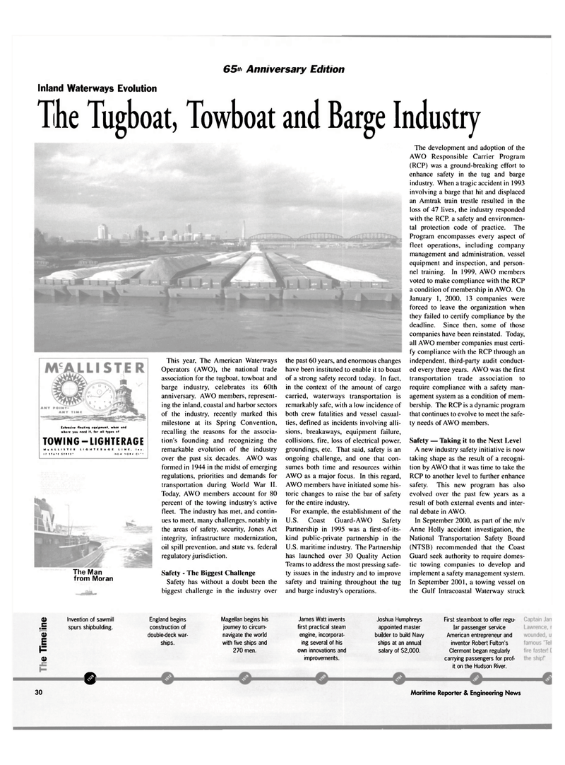 Maritime Reporter Magazine, page 30,  Aug 2004