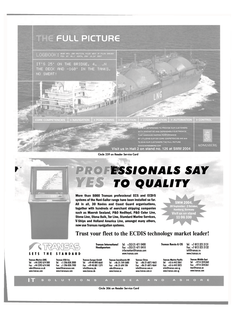Maritime Reporter Magazine, page 34,  Sep 2004